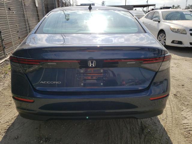 1HGCY1F39PA005569 - 2023 HONDA ACCORD EX BLUE photo 6