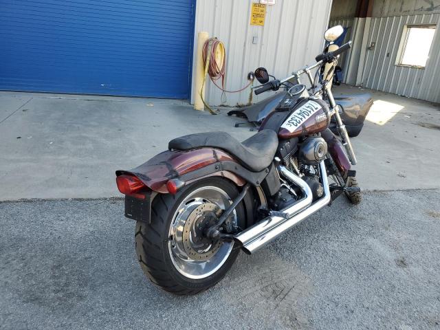 1HD1JA5108Y030670 - 2008 HARLEY-DAVIDSON FXSTB BURGUNDY photo 4