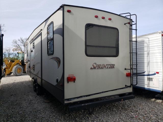 4YDF33423H1530366 - 2017 KEYSTONE SPRINTER BEIGE photo 3