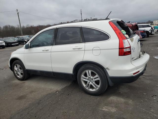 5J6RE4H78BL112297 - 2011 HONDA CR-V EXL WHITE photo 2