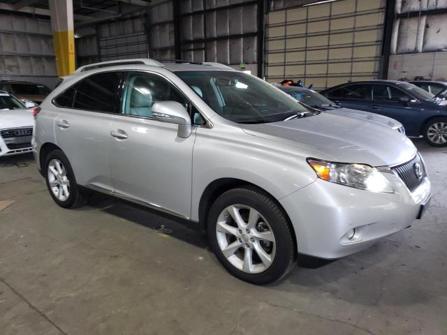 2T2BK1BA4CC148494 - 2012 LEXUS RX 350 SILVER photo 4