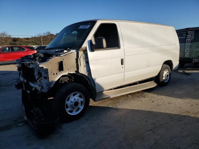 1FTNE1EW7ADA50110 - 2010 FORD ECONOLINE E150 VAN WHITE photo 1