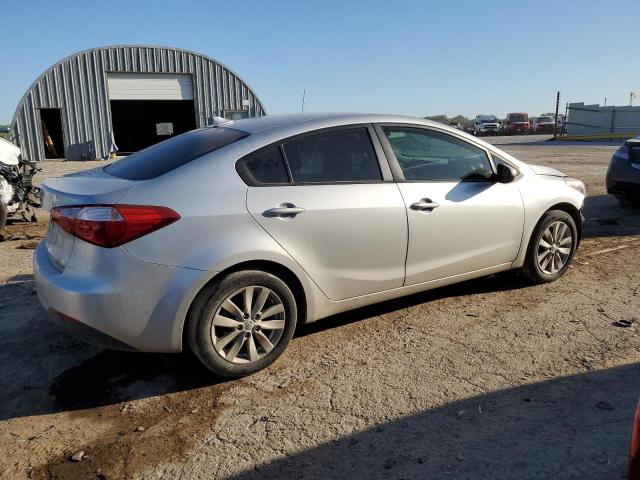 KNAFX4A6XE5218471 - 2014 KIA FORTE LX SILVER photo 3