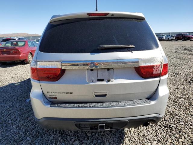 1C4RDJAG0DC527750 - 2013 DODGE DURANGO SXT SILVER photo 6