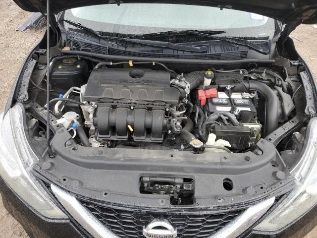 3N1AB7AP0HY265007 - 2017 NISSAN SENTRA S BLACK photo 11