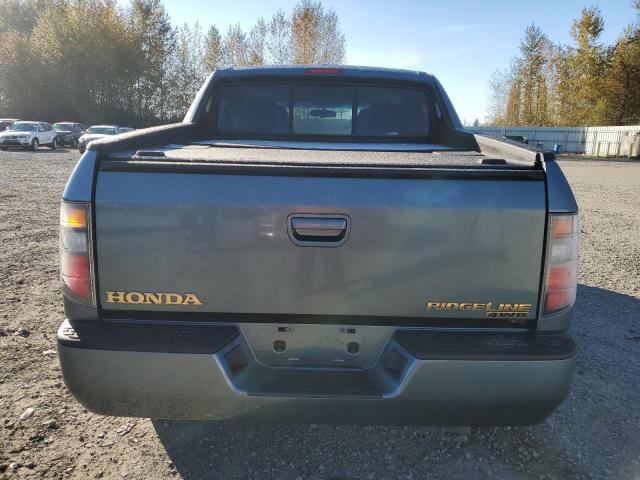 2HJYK16536H527486 - 2006 HONDA RIDGELINE RTL BLUE photo 6