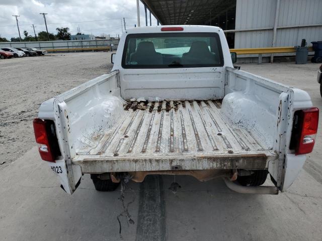 1FTYR10D97PA52410 - 2007 FORD RANGER WHITE photo 6