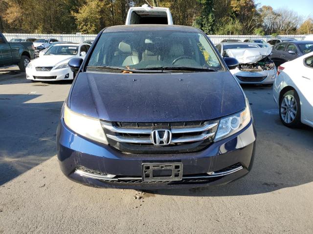 5FNRL5H60FB005875 - 2015 HONDA ODYSSEY EXL BLUE photo 5