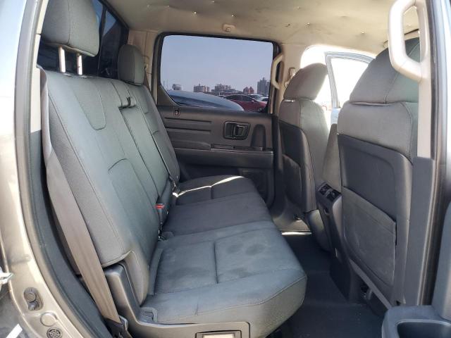 5FPYK1F23CB002205 - 2012 HONDA RIDGELINE RT GRAY photo 10