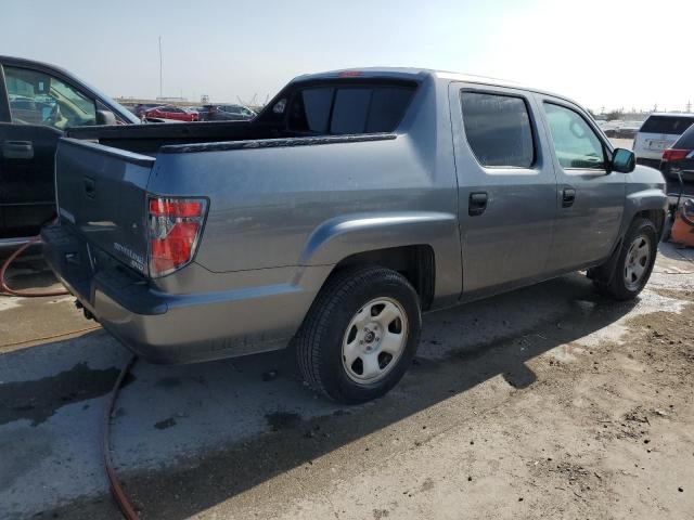 5FPYK1F23CB002205 - 2012 HONDA RIDGELINE RT GRAY photo 3