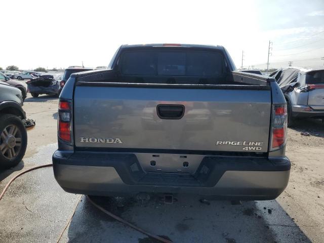 5FPYK1F23CB002205 - 2012 HONDA RIDGELINE RT GRAY photo 6