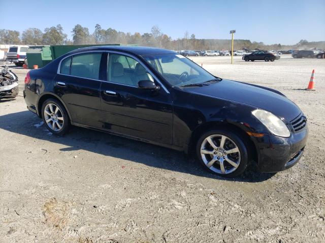 JNKCV51F96M603446 - 2006 INFINITI G35 BLACK photo 4