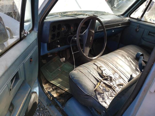 2GCCC14H6D1167595 - 1983 CHEVROLET C10 BLUE photo 8