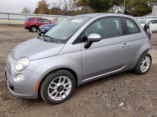 3C3CFFAR8FT523147 - 2015 FIAT 500 POP GRAY photo 1