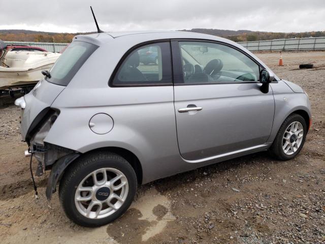 3C3CFFAR8FT523147 - 2015 FIAT 500 POP GRAY photo 3