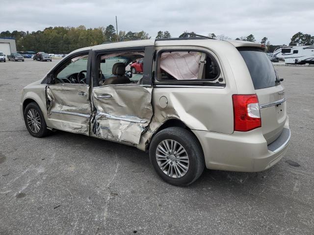 2C4RC1CG9DR652110 - 2013 CHRYSLER TOWN & COU TOURING L BEIGE photo 2