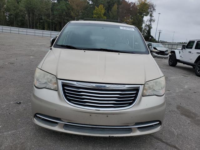 2C4RC1CG9DR652110 - 2013 CHRYSLER TOWN & COU TOURING L BEIGE photo 5