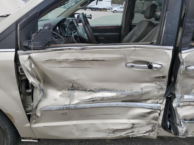 2C4RC1CG9DR652110 - 2013 CHRYSLER TOWN & COU TOURING L BEIGE photo 7