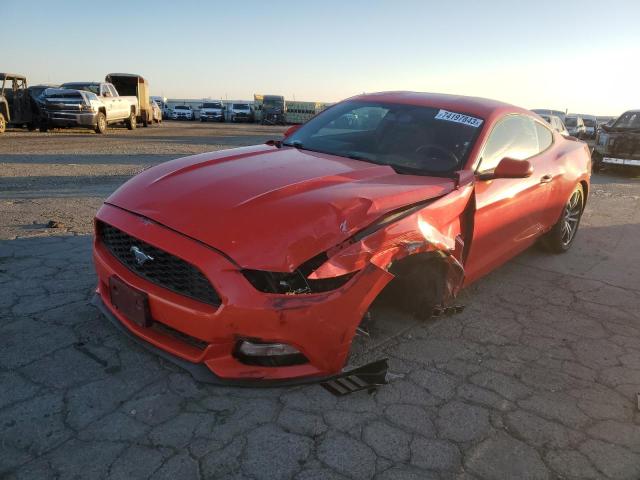 1FA6P8TH8H5266814 - 2017 FORD MUSTANG RED photo 1
