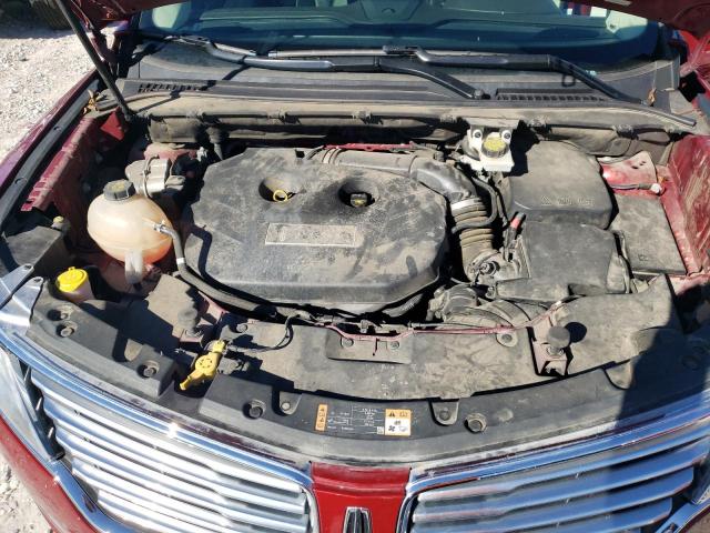 5LMCJ3C91HUL47159 - 2017 LINCOLN MKC RESERVE RED photo 11