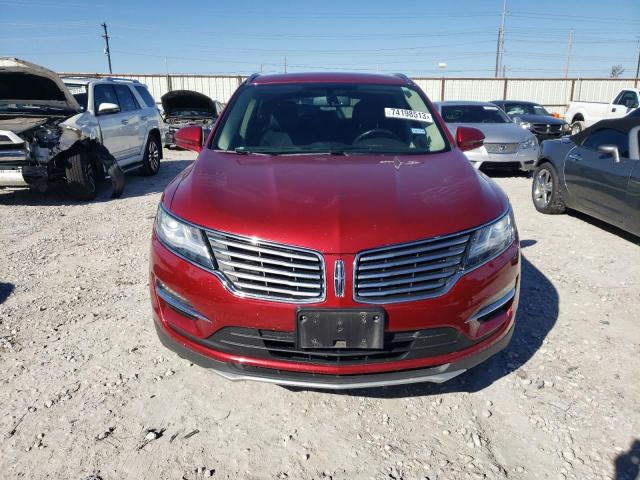 5LMCJ3C91HUL47159 - 2017 LINCOLN MKC RESERVE RED photo 5