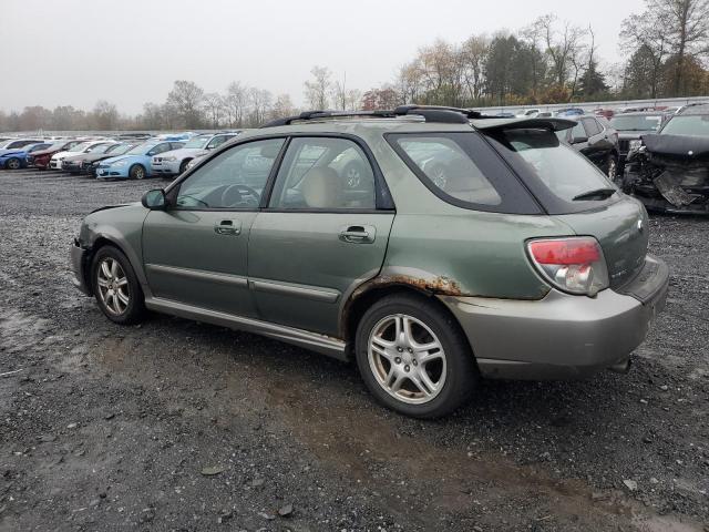 JF1GG68616H804815 - 2006 SUBARU IMPREZA OUTBACK SPORT GREEN photo 2