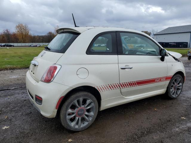 3C3CFFBR7ET191019 - 2014 FIAT 500 SPORT WHITE photo 3