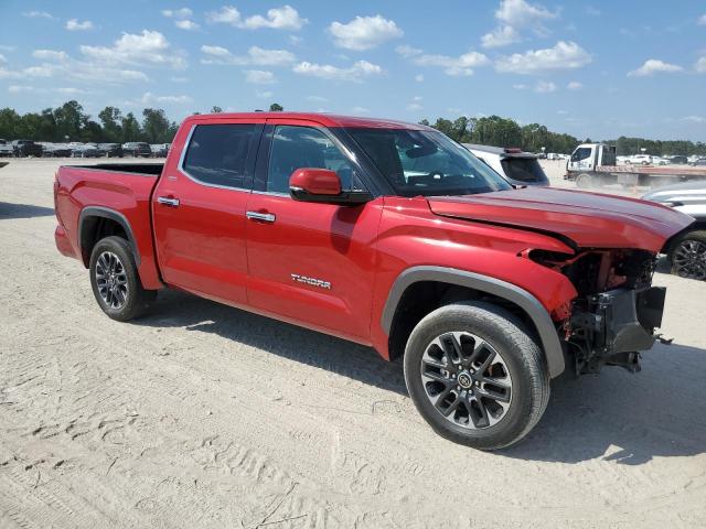 5TFJA5DB1PX069372 - 2023 TOYOTA TUNDRA CREWMAX LIMITED RED photo 4