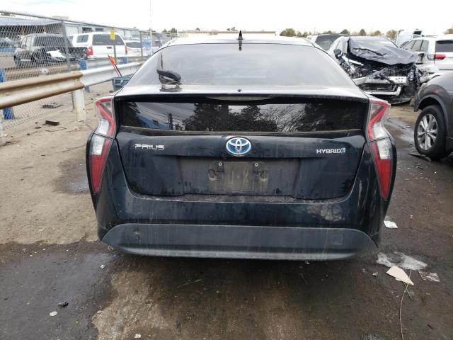 JTDKARFU7G3024910 - 2016 TOYOTA PRIUS BLACK photo 6