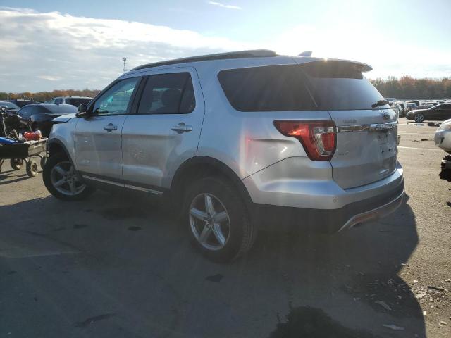 1FM5K8D89GGC86510 - 2016 FORD EXPLORER XLT SILVER photo 2