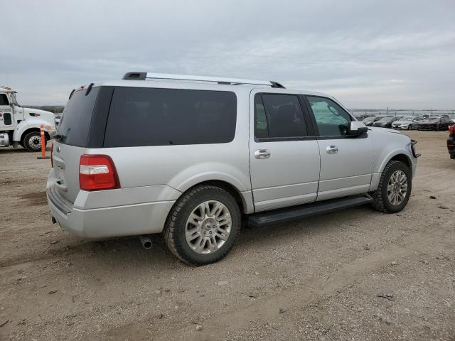 1FMJK2A57EEF15474 - 2014 FORD EXPEDITION EL LIMITED SILVER photo 3
