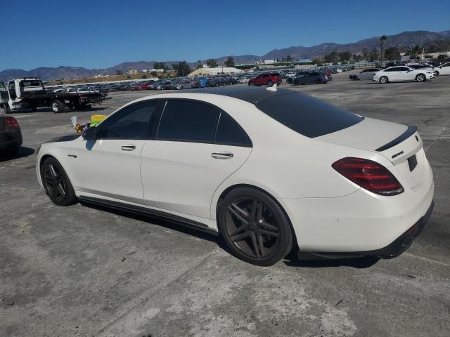 WDDUG8JB6JA418611 - 2018 MERCEDES-BENZ S 63 AMG 4MATIC WHITE photo 2