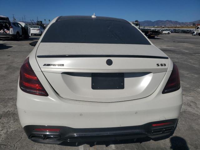 WDDUG8JB6JA418611 - 2018 MERCEDES-BENZ S 63 AMG 4MATIC WHITE photo 6