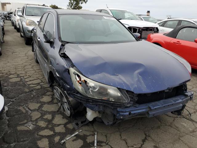 1HGCR2F39DA074356 - 2013 HONDA ACCORD LX BLUE photo 4