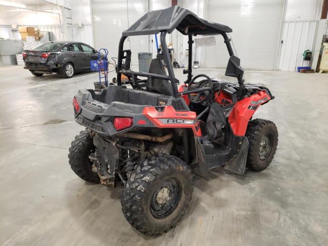 4XADAA509JB311176 - 2018 POLARIS ACE 500 RED photo 4