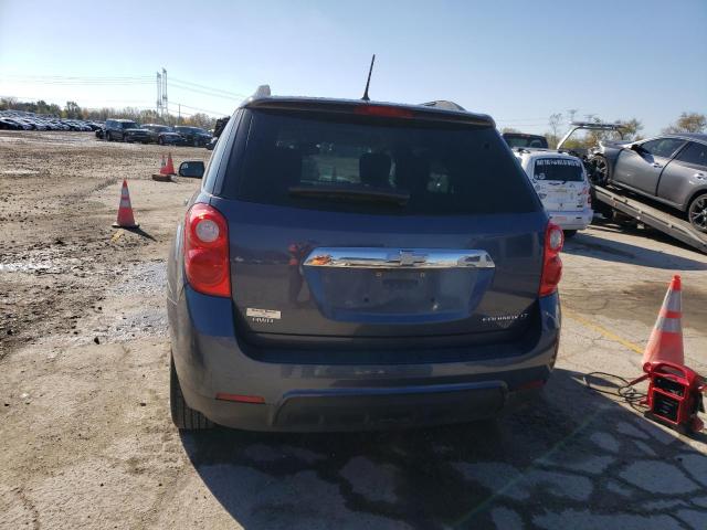 2GNFLGEK2E6105035 - 2014 CHEVROLET EQUINOX LT BLUE photo 6