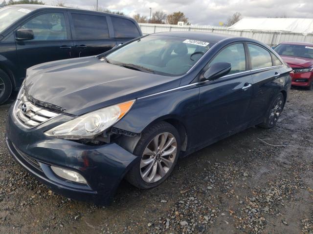 5NPEC4ABXBH317522 - 2011 HYUNDAI SONATA SE CHARCOAL photo 1