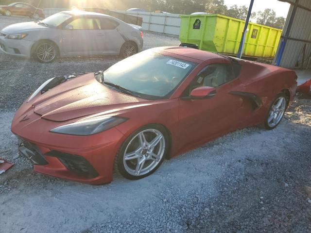 1G1YA2D40P5117821 - 2023 CHEVROLET CORVETTE STINGRAY 1LT RED photo 1