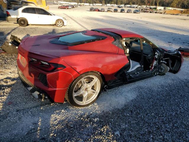 1G1YA2D40P5117821 - 2023 CHEVROLET CORVETTE STINGRAY 1LT RED photo 3