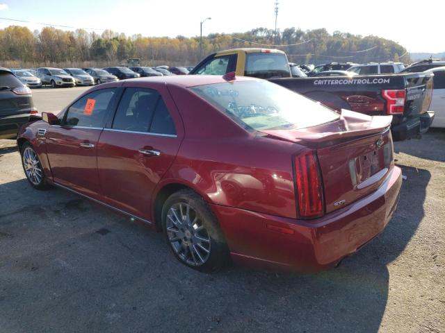 1G6DX6ED6B0161731 - 2011 CADILLAC STS LUXURY PERFORMANCE RED photo 2