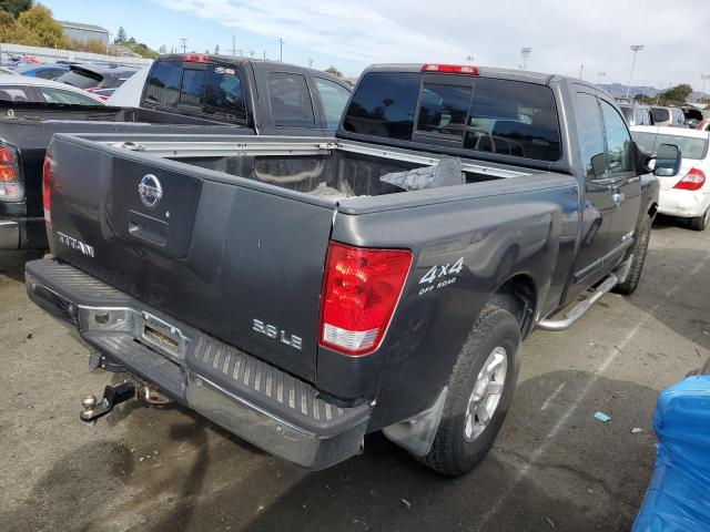 1N6AA06B96N567200 - 2006 NISSAN TITAN XE GRAY photo 3