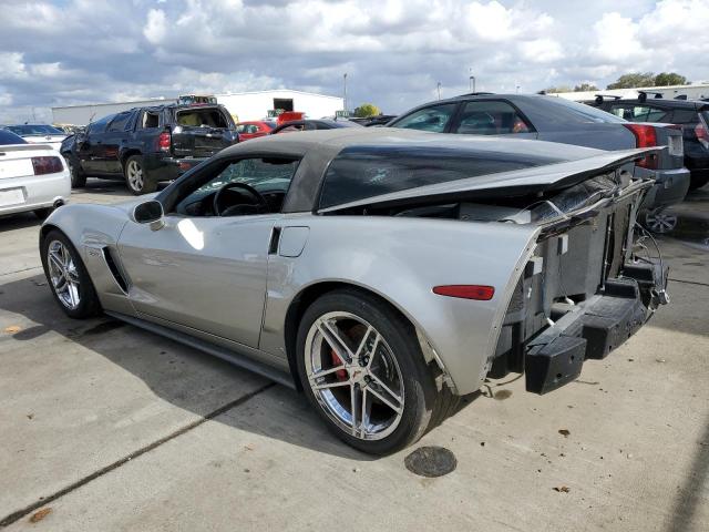 1G1YY26E985108327 - 2008 CHEVROLET CORVETTE Z06 SILVER photo 2