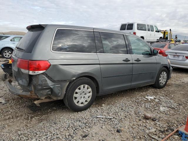 5FNRL38228B093929 - 2008 HONDA ODYSSEY LX GRAY photo 3