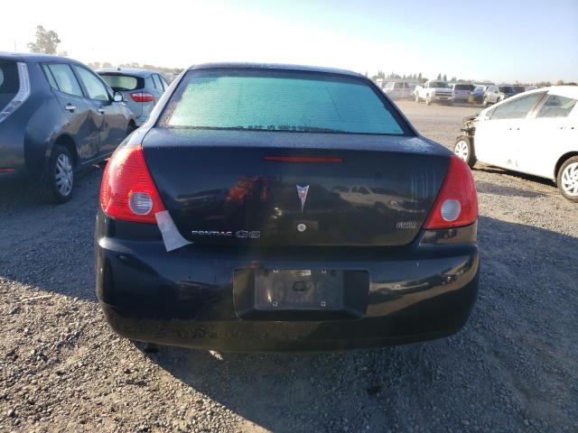 1G2ZG57B694201659 - 2009 PONTIAC G6 BLACK photo 6