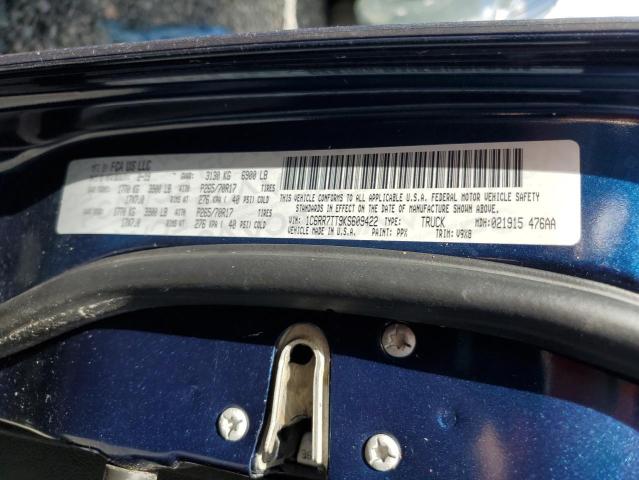 1C6RR7TT9KS609422 - 2019 RAM 1500 CLASS SLT 蓝色 照片 13