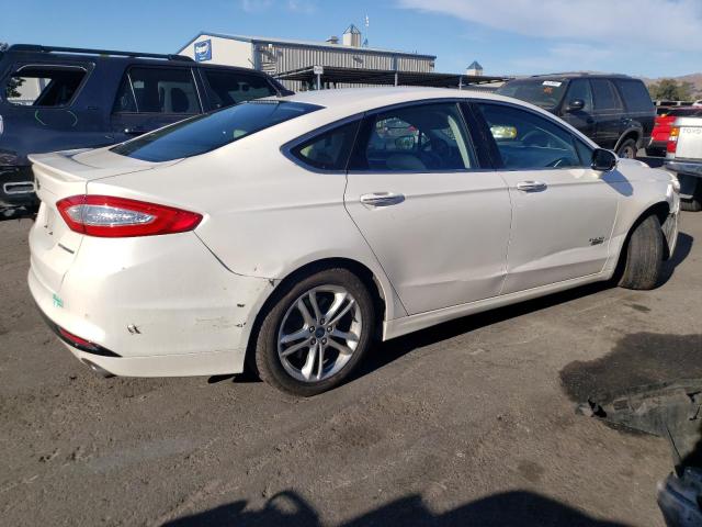 3FA6P0SU3FR119004 - 2015 FORD FUSION TITANIUM PHEV WHITE photo 3