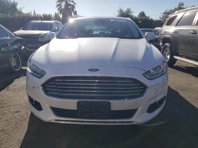 3FA6P0SU3FR119004 - 2015 FORD FUSION TITANIUM PHEV WHITE photo 5