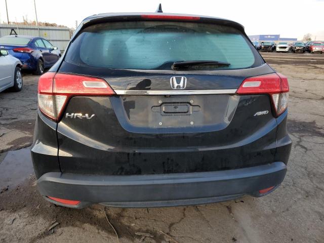 3CZRU6H3XKG725384 - 2019 HONDA HR-V LX BLACK photo 6