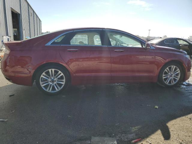 3LN6L2G90FR628422 - 2015 LINCOLN MKZ RED photo 3