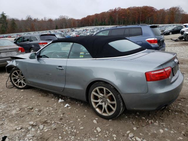 WAUCFAFH3BN001208 - 2011 AUDI A5 PREMIUM GRAY photo 2